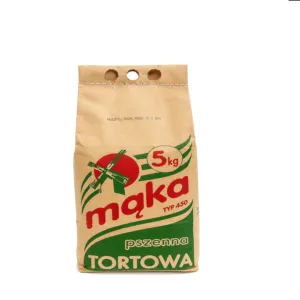 Mąka pszenna tortowa typ 450 5kg Młyn Ciechanowiec